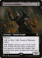 Matte Finish Adventures in the Forgotten Realms Forsworn Paladin ( #375 )