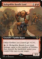 Matte Finish Adventures in the Forgotten Realms Hobgoblin Bandit Lord ( #379 )