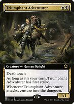 Matte Finish Adventures in the Forgotten Realms Triumphant Adventurer ( #390 )