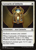 Glossy Finish Amonkhet Cartouche of Solidarity ( #7 )