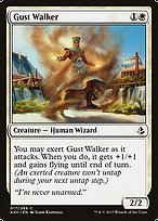 Glossy Finish Amonkhet Gust Walker ( #17 )