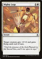 Glossy Finish Amonkhet Mighty Leap ( #20 )