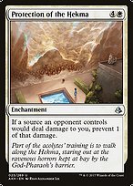 Glossy Finish Amonkhet Protection of the Hekma ( #23 )