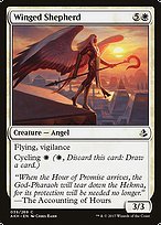 Glossy Finish Amonkhet Winged Shepherd ( #39 )