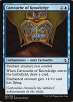 Glossy Finish Amonkhet Cartouche of Knowledge ( #45 )
