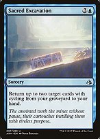 Glossy Finish Amonkhet Sacred Excavation ( #67 )