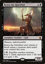 Glossy Finish Amonkhet Bontu the Glorified ( #82 )