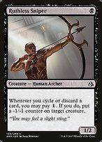 Glossy Finish Amonkhet Ruthless Sniper ( #105 )