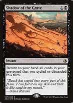 Glossy Finish Amonkhet Shadow of the Grave ( #107 )