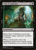 Glossy Finish Amonkhet Trial of Ambition ( #113 )