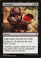 Glossy Finish Amonkhet Unburden ( #114 )