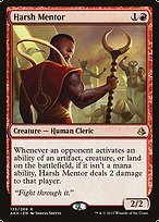 Glossy Finish Amonkhet Harsh Mentor ( #135 )