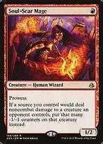 Glossy Finish Amonkhet Soul-Scar Mage ( #148 )