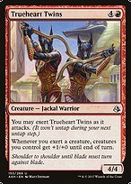 Glossy Finish Amonkhet Trueheart Twins ( #153 )
