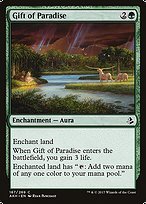 Glossy Finish Amonkhet Gift of Paradise ( #167 )