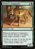Glossy Finish Amonkhet Initiate's Companion ( #174 )