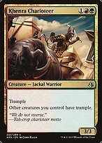 Glossy Finish Amonkhet Khenra Charioteer ( #201 )