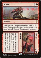 Glossy Finish Amonkhet Insult // Injury ( #213 )