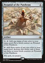 Glossy Finish Amonkhet Pyramid of the Pantheon ( #235 )
