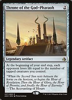 Glossy Finish Amonkhet Throne of the God-Pharaoh ( #237 )