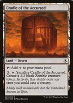 Glossy Finish Amonkhet Cradle of the Accursed ( #241 )