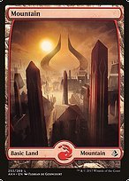 Glossy Finish Amonkhet Mountain ( #253 )