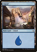 Glossy Finish Amonkhet Island ( #259 )