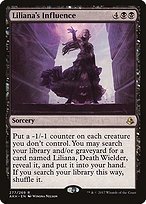 Glossy Finish Amonkhet Liliana's Influence ( #277 )