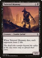 Glossy Finish Amonkhet Tattered Mummy ( #278 )
