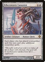 Matte Finish Shards of Alara Ethersworn Canonist ( #10 )