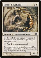 Matte Finish Shards of Alara Sunseed Nurturer ( #29 )