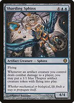 Matte Finish Shards of Alara Sharding Sphinx ( #55 )