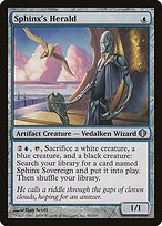 Matte Finish Shards of Alara Sphinx's Herald ( #58 )