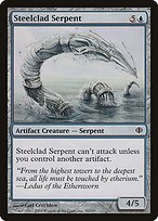 Matte Finish Shards of Alara Steelclad Serpent ( #59 )