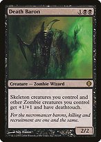 Matte Finish Shards of Alara Death Baron ( #70 )
