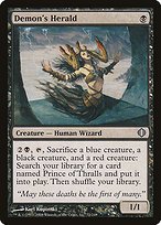 Matte Finish Shards of Alara Demon's Herald ( #72 )