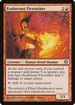 Matte Finish Shards of Alara Exuberant Firestoker ( #99 )