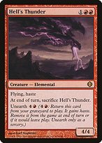 Matte Finish Shards of Alara Hell's Thunder ( #103 )