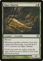 Matte Finish Shards of Alara Algae Gharial ( #123 )