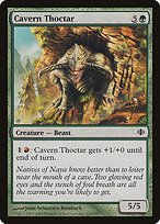 Matte Finish Shards of Alara Cavern Thoctar ( #125 )