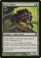 Matte Finish Shards of Alara Feral Hydra ( #131 )