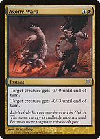 Matte Finish Shards of Alara Agony Warp ( #153 )