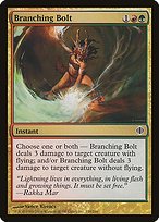 Matte Finish Shards of Alara Branching Bolt ( #158 )