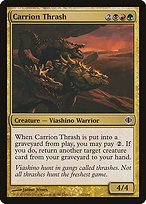 Matte Finish Shards of Alara Carrion Thrash ( #162 )