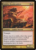 Matte Finish Shards of Alara Goblin Deathraiders ( #169 )
