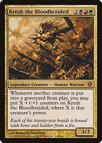 Matte Finish Shards of Alara Kresh the Bloodbraided ( #178 )