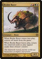 Matte Finish Shards of Alara Realm Razer ( #187 )