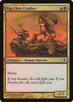 Matte Finish Shards of Alara Rip-Clan Crasher ( #189 )