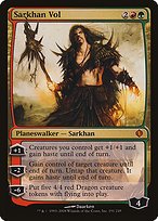 Matte Finish Shards of Alara Sarkhan Vol ( #191 )