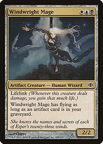 Matte Finish Shards of Alara Windwright Mage ( #208 )